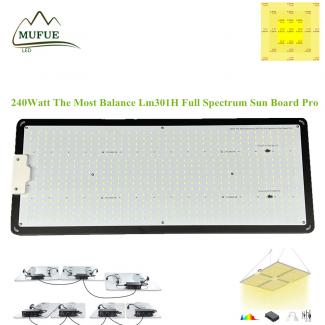 240Watt 600X240mm The Most Balance Lm301H Full Spectrum Sun Board Pro