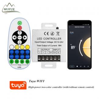 Mufue Tuya 23 keys remote control dual-color wifi controller